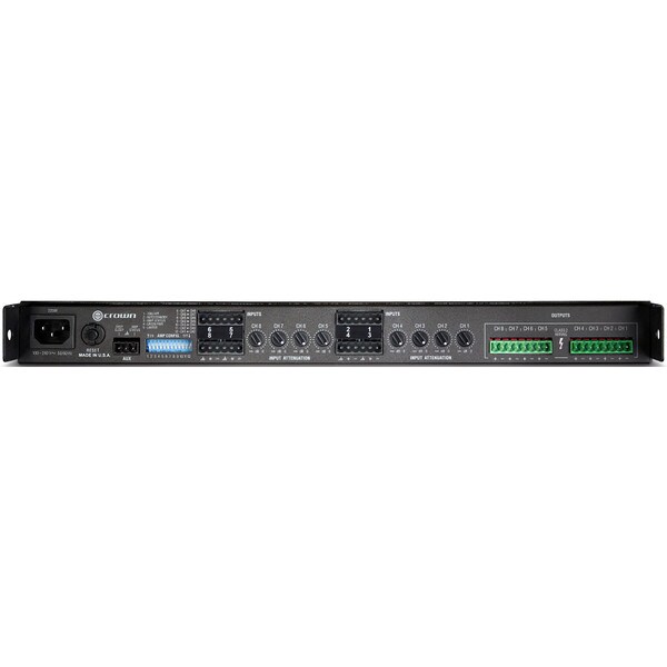 Main product image for Crown CT875 8-Channel Power Amplfier 8 x 75W at 4 Ohms245-5147